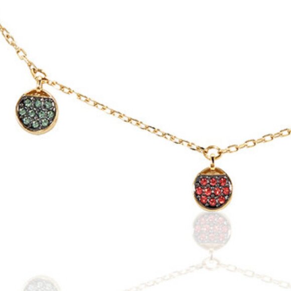 SWAROVSKI NIB Crystal Ginger Choker Multi-Colored Gold Plating 5392917 - Picture 6 of 6